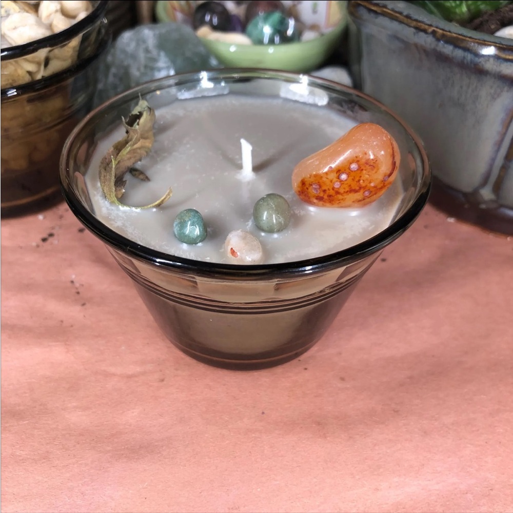 Handmade Soy Candle: Vanilla Ramskin